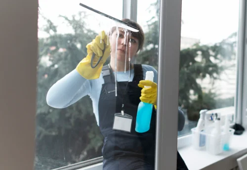 Nettoyage de vitres intérieures et extérieures à Saint-Maurice-les-Brousses